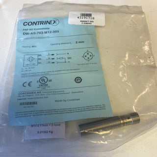CONTRINEX Induktiver Sensor DW-AS-703-M12-303 – NEU & OVP1