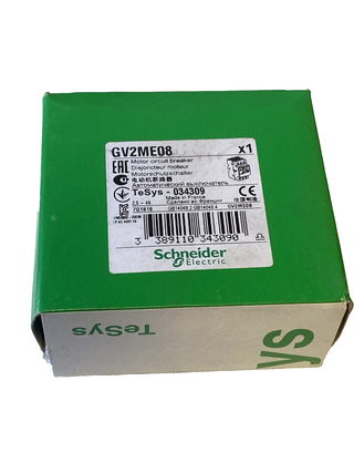 Schneider Electric TeSys GV2ME08 Motorschutzschalter 2,5-4A – NEU & OVP0
