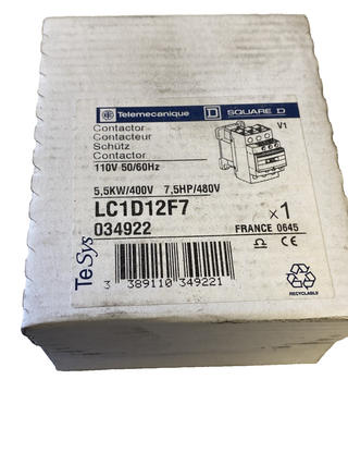 Schneider Electric TeSys Deca Leistungsschütz LC1D12F7 – NEU & OVP1