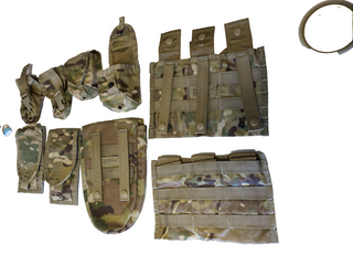 US Army Multicam Pouches set 9 Teilig Neuwertig !7