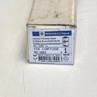 Telemecanique XS8C40FP260 Induktiver Näherungssensor – OVP0
