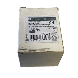 Telemecanique LADR4 Zeitblock rückfallverzögert 10-180s – NEU & OVP1
