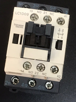 Schneider Electric LC1D09 Leistungsschütz LC1D 3p +1S+1Ö 4 kW 9 A 400 V AC3 Sp3