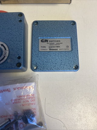C&K Switches Unimax GW511M Sicherheitsschalter Safety Switch New NOS