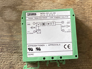 Phoenix Contact MCR-CP-I/I-00 Speisetrenner / Trennverstärker 0(4)–20 mA 27695852