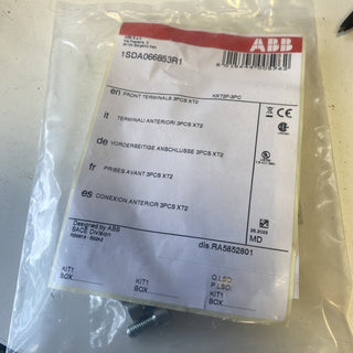 ABB KIT F XT2 1SDA066853R1 Frontanschlüsse 3pcs XT2 neu1