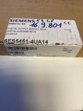 Siemens SIMATIC S5 | 6ES5451-4UA14 | Digitalausgang 32x 24V 0,5A – NEU & OVP2