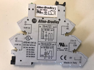 Allen-Bradley 700-HLT2Z Mit 700-TBR24 Solid State Relais Ser. Ein0