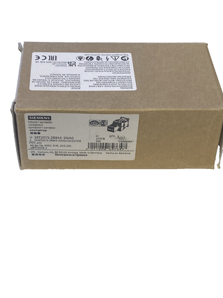 Siemens SIRIUS Leistungsschütz 3RT2015-2BB44-3MA0 7A 3kW 24VDC 2S+2Ö OVP0