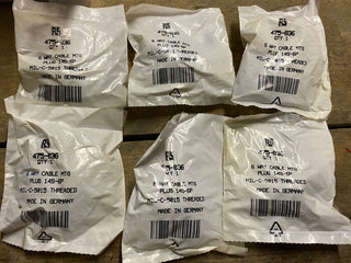 6x Amphenol 475-836-14S-6P MIL-C-5015 Rundsteckverbinder 6-polig – NEU0