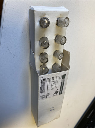 10x Schneider Electric / Telemecanique DL1CF220 Glimmlampe BA9s 230-240V – NEU1