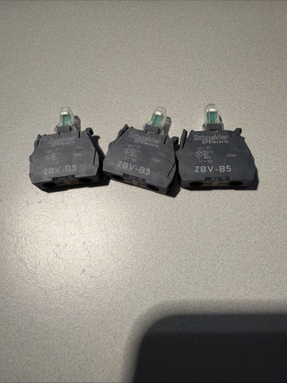 3x Schneider Electric ZBV-B5 LED-Modul | Beleuchtungseinsatz orange | 24V AC/DC0