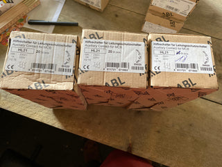 ABL HL21 Hilfsschalter 10A 230V NEU3