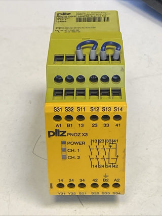 Pilz PNOZ X3 774318 Sicherheitsrelais Not-Aus Schutztüre 230VAC 24VDC geprüft