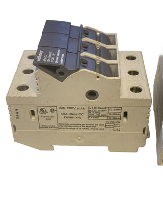 3X WÖHNER Halter für zylindrische Sicherungen (31297)3