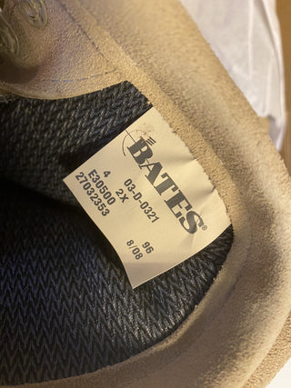 Bates 03-D-0321 US Army Desert Tan Wildleder Segeltuch Schnürung Kampfstiefel 416