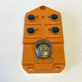 ASBS 4/LED 5-4 Verbindungszentrale M12 PIN: 5 Buchse 4A -15-80°C IP67 60VDC LUMB0