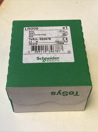 SCHNEIDER LRD08 TeSys LRD - Hitzeschutzrelais - 2,5 4A - Klasse 101
