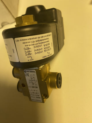 Norgren 2401103426002400 Elektropneumatisches Sitzventil, 3/2-Wege, G1/4, 24V DC13