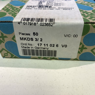 50X Phoenix Contact 1711026 MKDS 3/ 2 COMBICON control Printklemme2