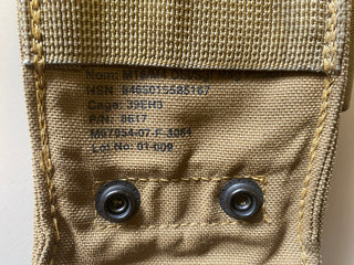 US Army MC MOLLE Double Mag Pouch Coyote Brown NSN 8465-01-558-51675