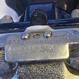 ITT 1-F-419-6-2-R2-903 1-1/2" DN40 REIN-FLO-VENTIL-MEMBRANVENTIL DN-406