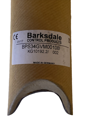Barksdale BPS34GVM0010B Drucksensor 0–10 bar G1/4 4–20mA neu1