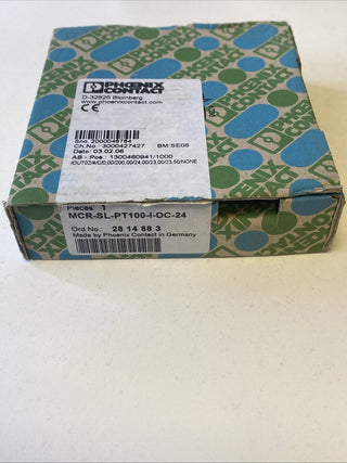 Phoenix Contact MCR-SL-PT100-I-DC-24 2814883 Messumformer1