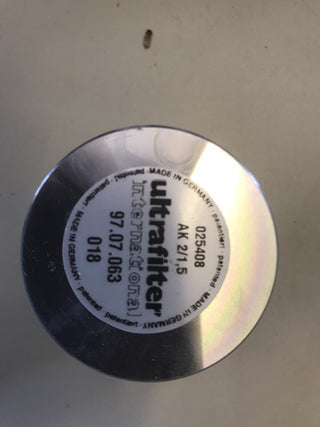 Ultrafilter Filtereinsätze AK 2/1,5   97.07.063.0185