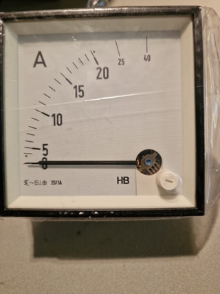 ABB F96 NW Analog Amperemeter 1500A/5A 600V CAT II Panel Meter Drehspulinstru#101