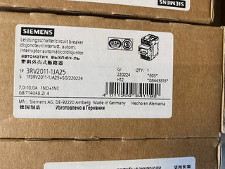 Siemens SIRIUS Leistungsschalter 3RV2011-1JA25 – NEU & OVP0