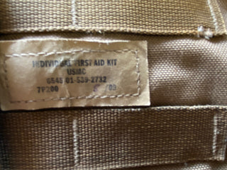 USMC Erste Hilfe IFAK A1 6545-01-539-2732 Kojote3