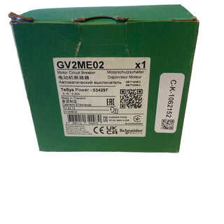Schneider Electric TeSys GV2ME02 Motorschutzschalter 0,16-0,25A – NEU & OVP0