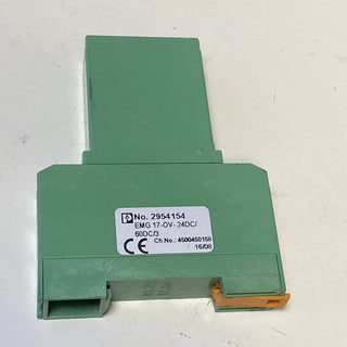 PHOENIX CONTACT Optokoppler EMG 17-0V-24DC/60DC/3 Artikel-Nr. 2954154 gebraucht1