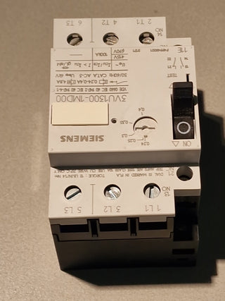 SIEMENS 3VU1300-1MD00 Leistungsschalter 0,24-0,4A Motorschutz#112