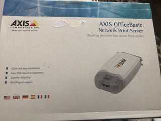 Axis OfficeBasic Print Server 0244-002 Printserver Netzwerk NEU OVP2