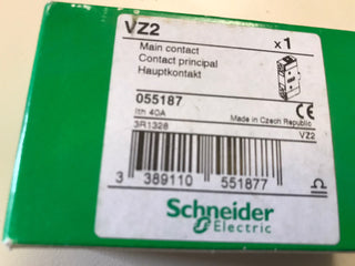 Schneider Electric VZ2 Zusatzpol / Hauptkontakt-Modul (1x NO, 40A) für V2 Schalt0