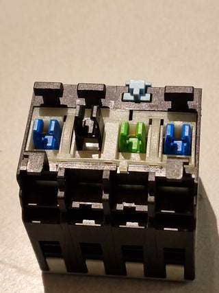 Siemens 3RH1921-2HA22 Hilfsschalterblock Federzug S0-S12 2NO+2NC 10A Gebraucht4