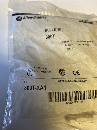Allen Bradley 800T Kontaktblock, , 1 Wechsler, Schraubanschluss 800T-XA13