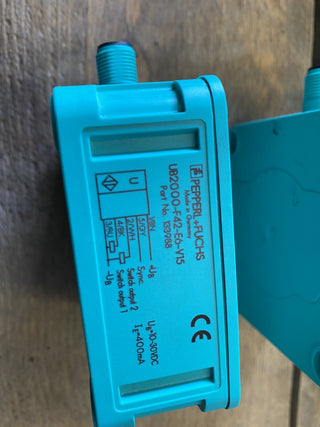 Pepperl+Fuchs Ultraschall-Sensor UB2000-F42-E6-V15 (Neu & OVP)10