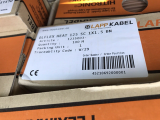 LAPP ÖLFLEX® HEAT 125 SC 1X1.5 BN – Hochtemperatur-Einzelader (Braun)2
