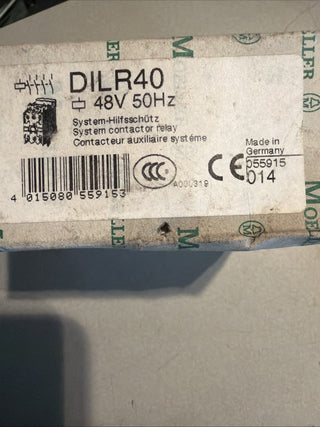 Klöckner Moeller DILR40 Hilfsschütz 42V 50Hz/48V 50Hz Unused OVP0