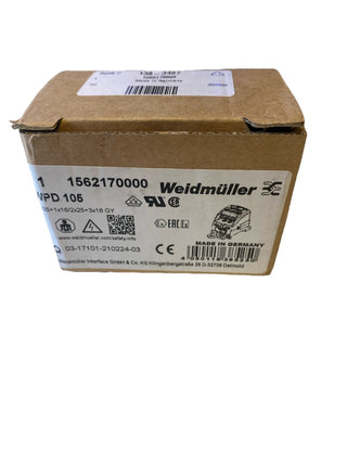 Weidmüller WPD 105 Hauptleitungsabzweigklemme 1562170000 Verteilerblock – NEU1