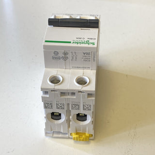 Schneider A9F64220 Leitungsschutzschalter Acti9 iK60N 2P 20A C-Char 4,5kA NEU1