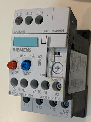 Siemens SIRIUS 3RU1116-1EB0 Überlastrelais (Gebraucht)0