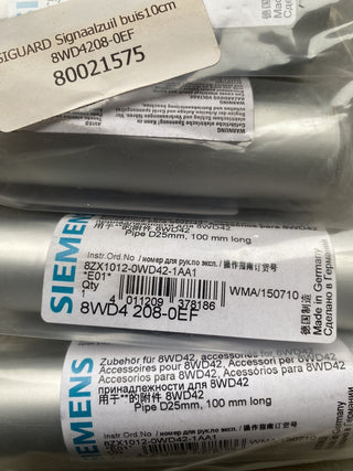 Siemens SIRIUS 8WD4208-0EF Stützrohr für Signalsäulen, 100mm, Ø 25mm – NEU & OVP0