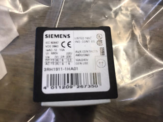 5X Siemens 3RH1911-1HA01 Hilfsschalterblock 1Ö 3RH1 911-1HA010