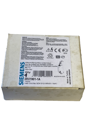 Siemens SIRIUS Hilfsschalter (3RV1901-1A).1