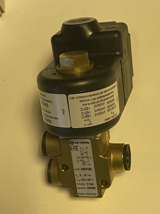 Norgren 2401103426002400 Elektropneumatisches Sitzventil, 3/2-Wege, G1/4, 24V DC8