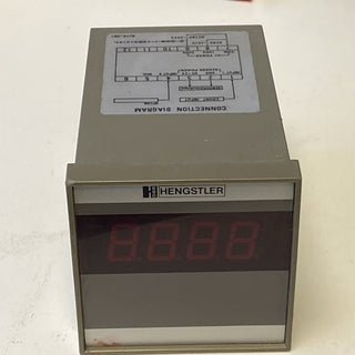 Hengstler Schraubentachometer Typ E516-14S | Tachometer 4-stellig | Gebraucht
